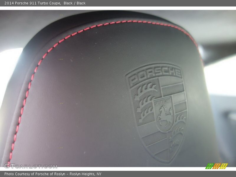 Black / Black 2014 Porsche 911 Turbo Coupe