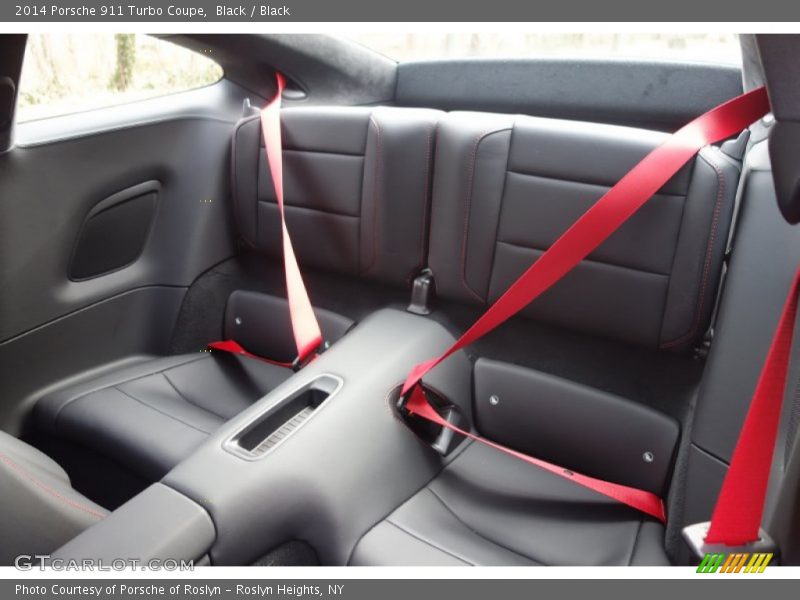 Black / Black 2014 Porsche 911 Turbo Coupe