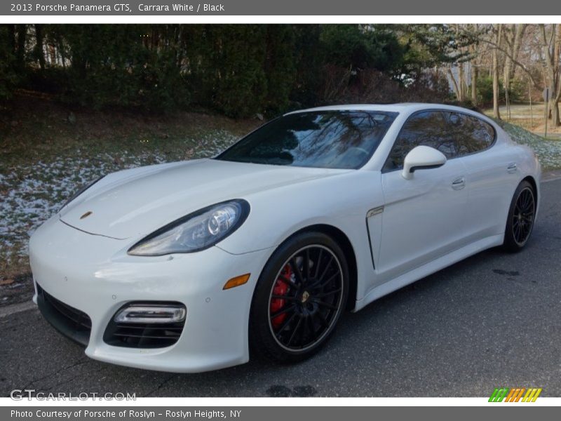 Front 3/4 View of 2013 Panamera GTS