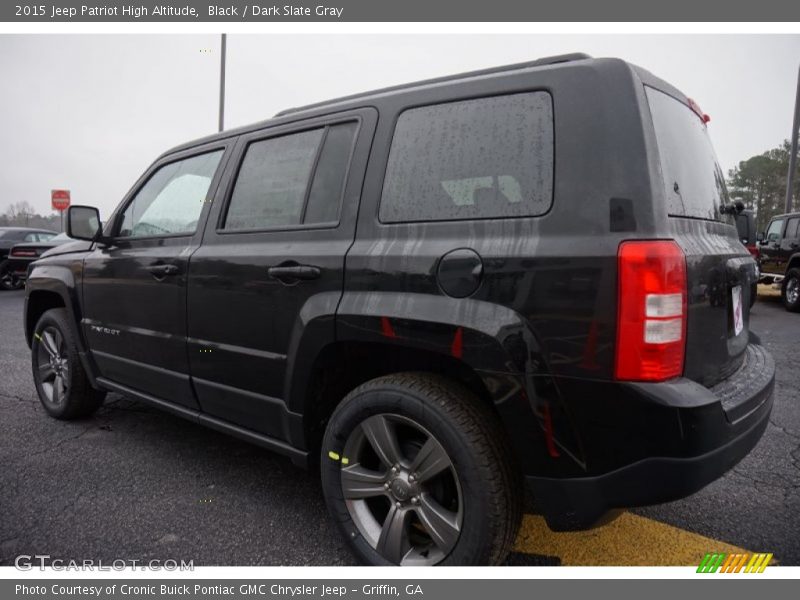 Black / Dark Slate Gray 2015 Jeep Patriot High Altitude