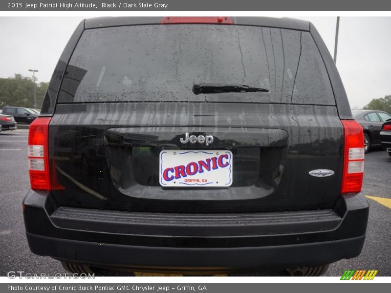 Black / Dark Slate Gray 2015 Jeep Patriot High Altitude