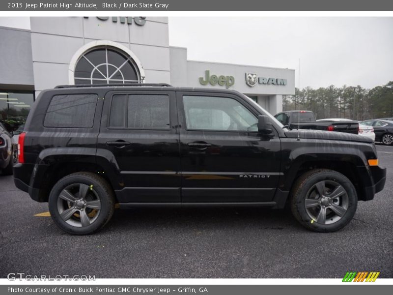 Black / Dark Slate Gray 2015 Jeep Patriot High Altitude