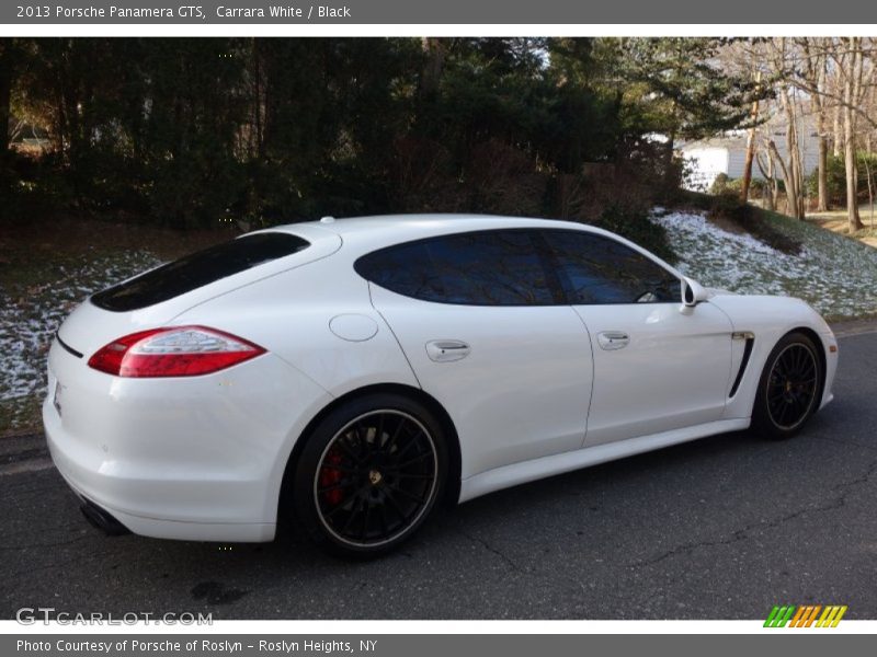 Carrara White / Black 2013 Porsche Panamera GTS