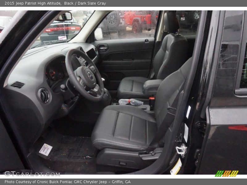 Black / Dark Slate Gray 2015 Jeep Patriot High Altitude
