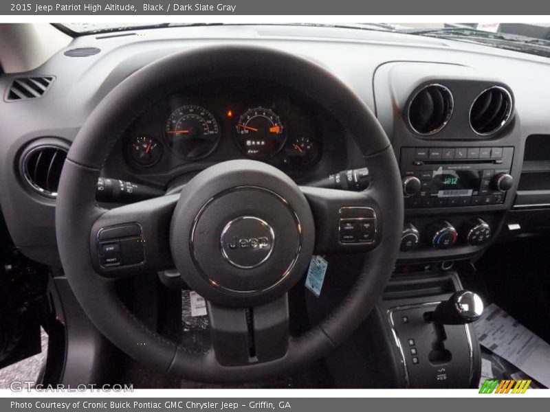 Black / Dark Slate Gray 2015 Jeep Patriot High Altitude