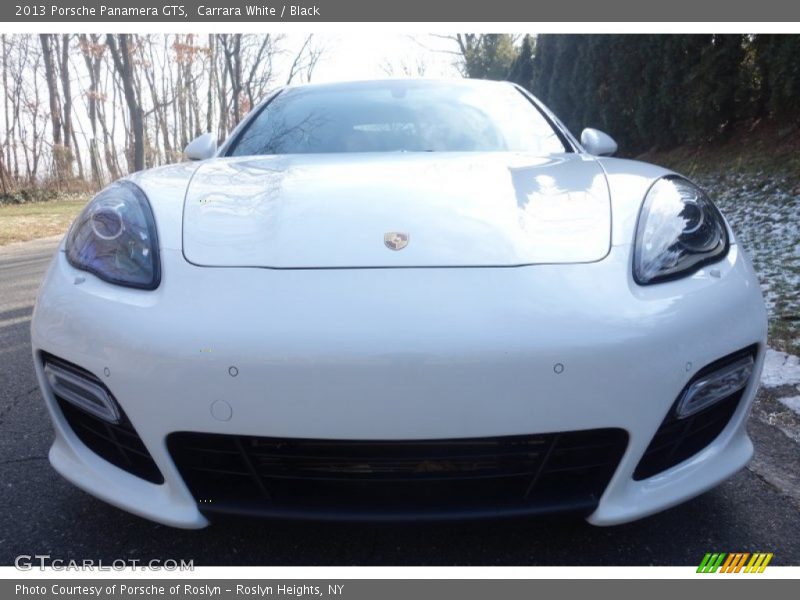 Carrara White / Black 2013 Porsche Panamera GTS