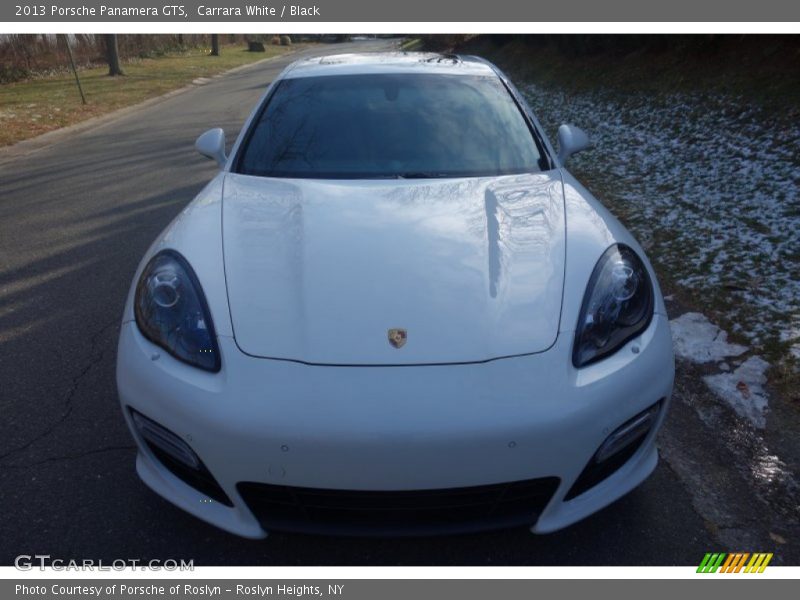 Carrara White / Black 2013 Porsche Panamera GTS