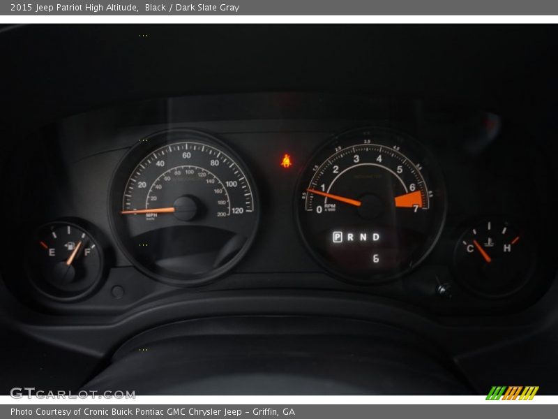 Black / Dark Slate Gray 2015 Jeep Patriot High Altitude