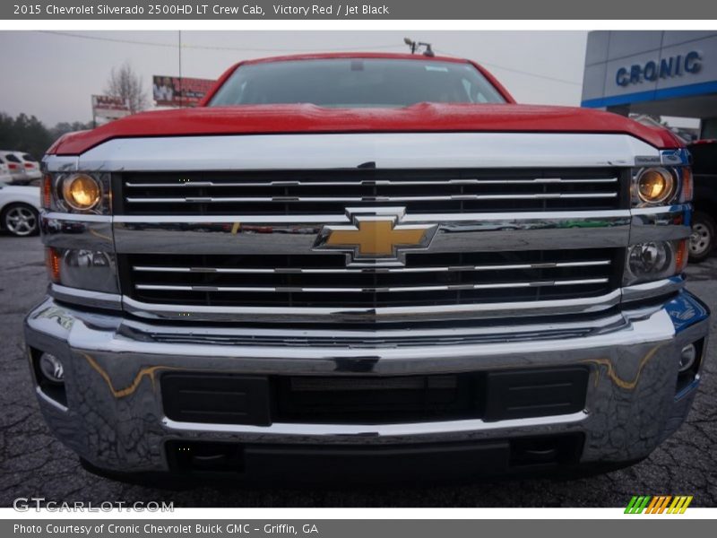 Victory Red / Jet Black 2015 Chevrolet Silverado 2500HD LT Crew Cab