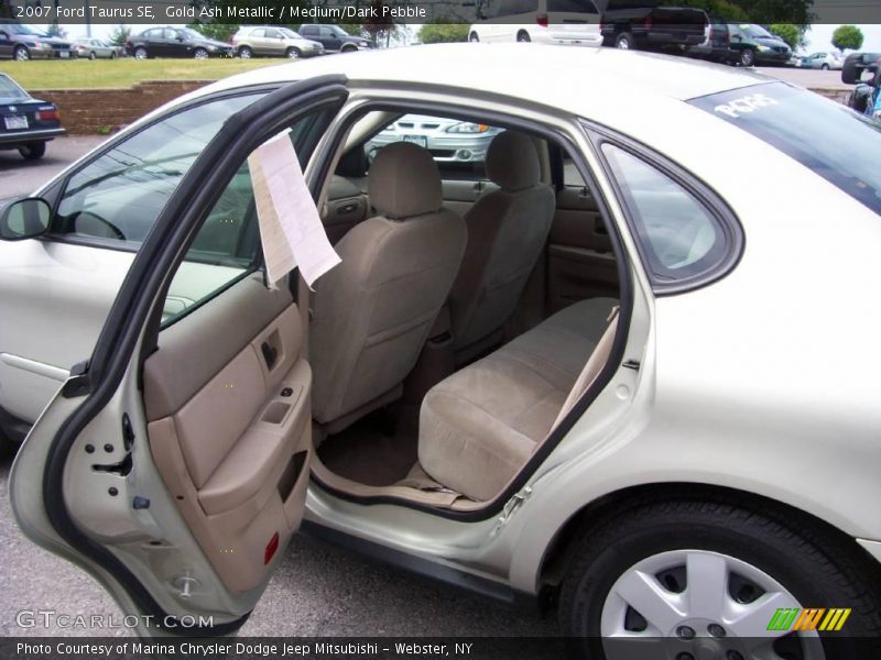 Gold Ash Metallic / Medium/Dark Pebble 2007 Ford Taurus SE