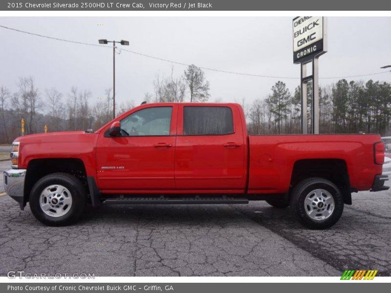 Victory Red / Jet Black 2015 Chevrolet Silverado 2500HD LT Crew Cab