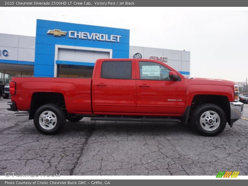 Victory Red / Jet Black 2015 Chevrolet Silverado 2500HD LT Crew Cab