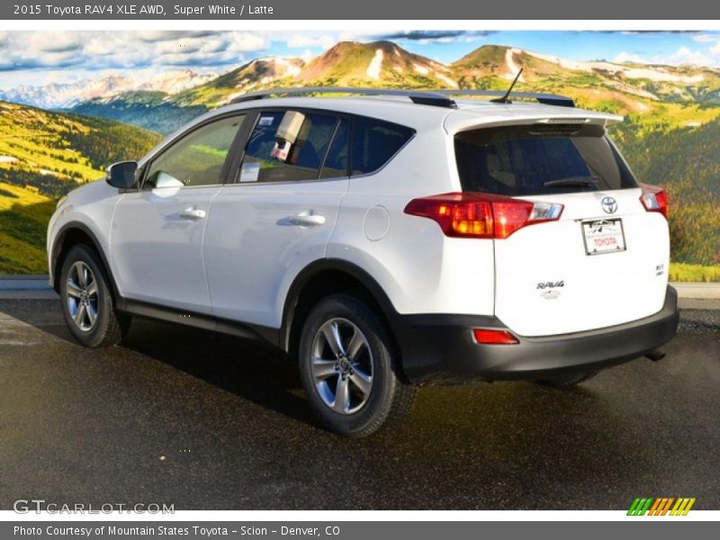 Super White / Latte 2015 Toyota RAV4 XLE AWD