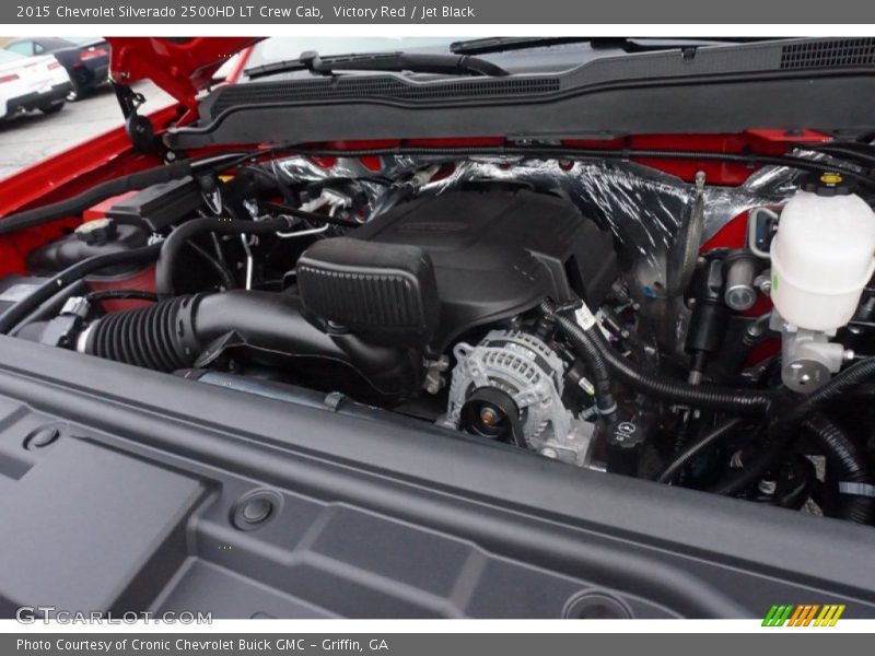 Victory Red / Jet Black 2015 Chevrolet Silverado 2500HD LT Crew Cab