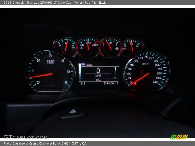 Victory Red / Jet Black 2015 Chevrolet Silverado 2500HD LT Crew Cab