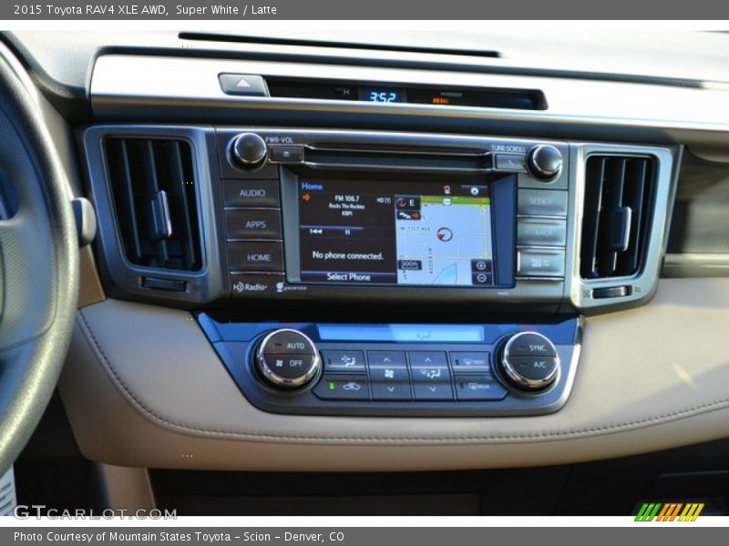 Super White / Latte 2015 Toyota RAV4 XLE AWD