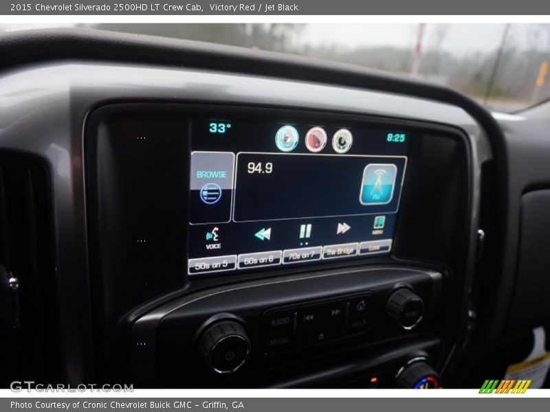 Victory Red / Jet Black 2015 Chevrolet Silverado 2500HD LT Crew Cab