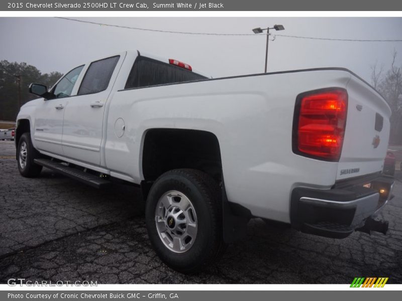 Summit White / Jet Black 2015 Chevrolet Silverado 2500HD LT Crew Cab