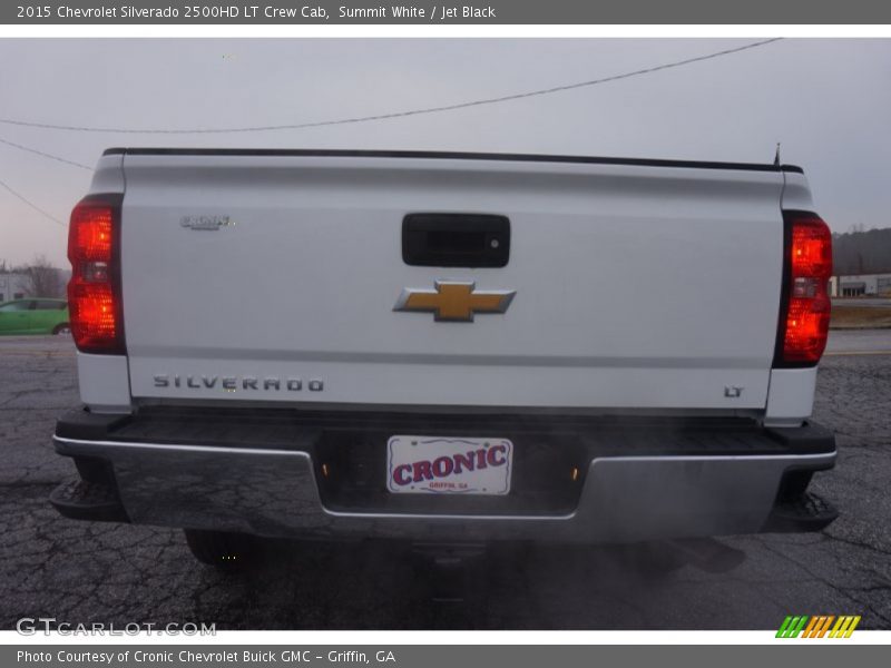 Summit White / Jet Black 2015 Chevrolet Silverado 2500HD LT Crew Cab