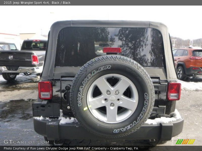 Black / Black 2015 Jeep Wrangler Sport 4x4