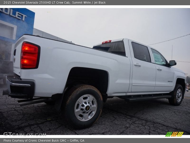 Summit White / Jet Black 2015 Chevrolet Silverado 2500HD LT Crew Cab
