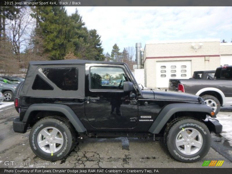 Black / Black 2015 Jeep Wrangler Sport 4x4