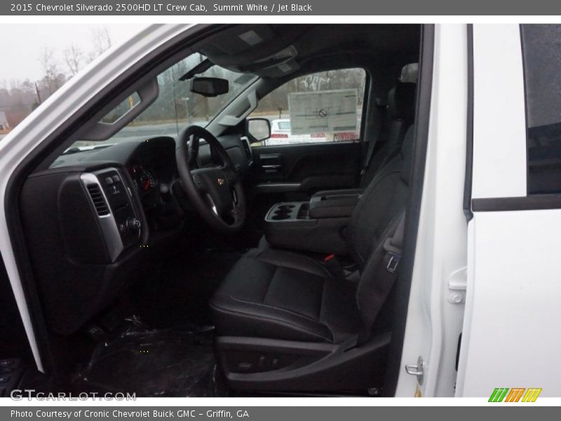 Summit White / Jet Black 2015 Chevrolet Silverado 2500HD LT Crew Cab