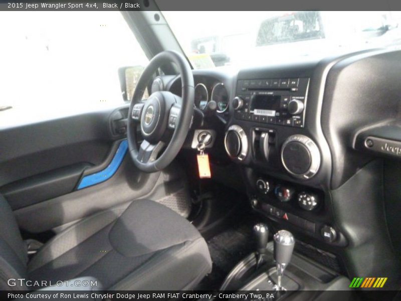 Black / Black 2015 Jeep Wrangler Sport 4x4