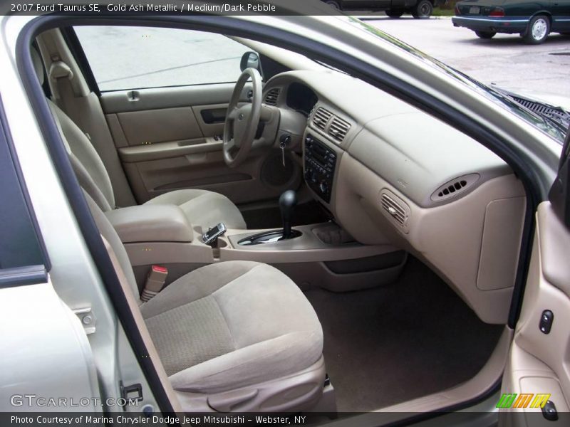 Gold Ash Metallic / Medium/Dark Pebble 2007 Ford Taurus SE