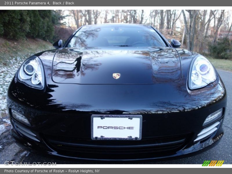 Black / Black 2011 Porsche Panamera 4