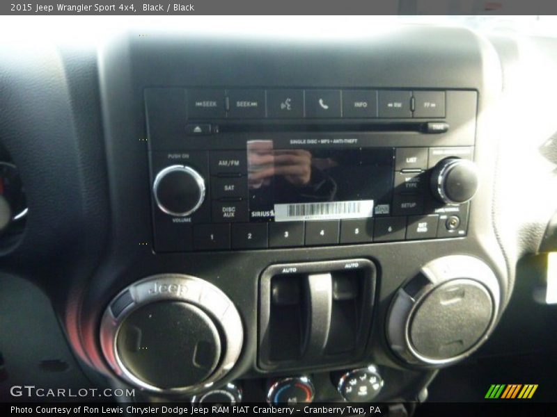 Black / Black 2015 Jeep Wrangler Sport 4x4