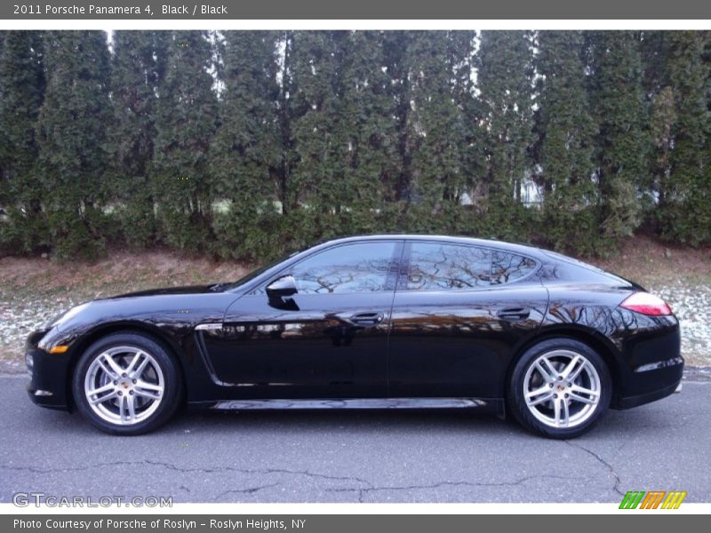 Black / Black 2011 Porsche Panamera 4