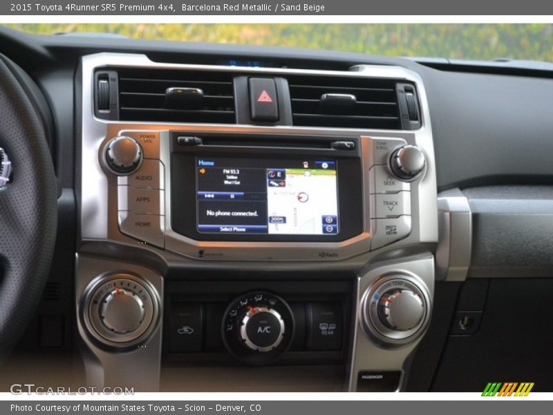 Barcelona Red Metallic / Sand Beige 2015 Toyota 4Runner SR5 Premium 4x4