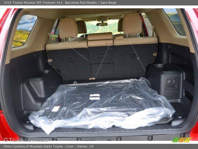 Barcelona Red Metallic / Sand Beige 2015 Toyota 4Runner SR5 Premium 4x4
