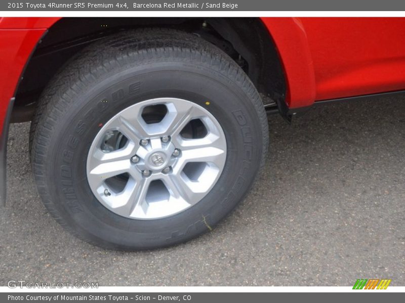 Barcelona Red Metallic / Sand Beige 2015 Toyota 4Runner SR5 Premium 4x4