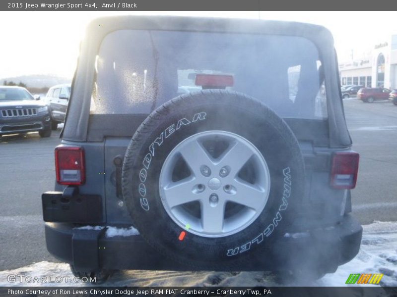 Anvil / Black 2015 Jeep Wrangler Sport 4x4