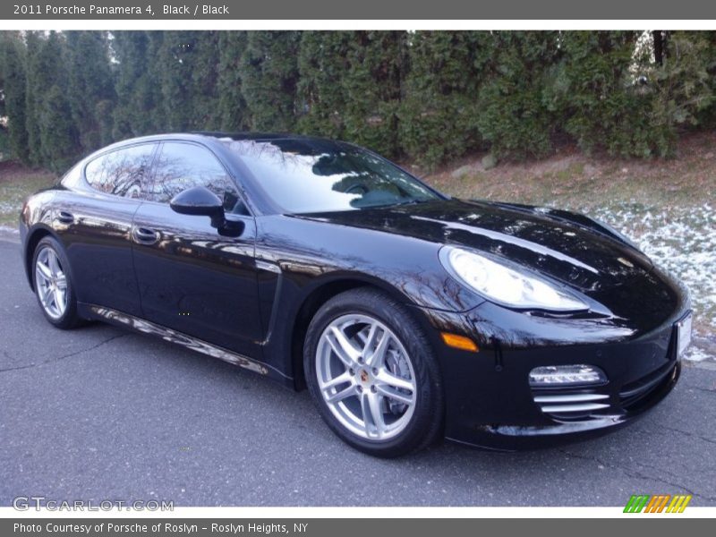 Black / Black 2011 Porsche Panamera 4