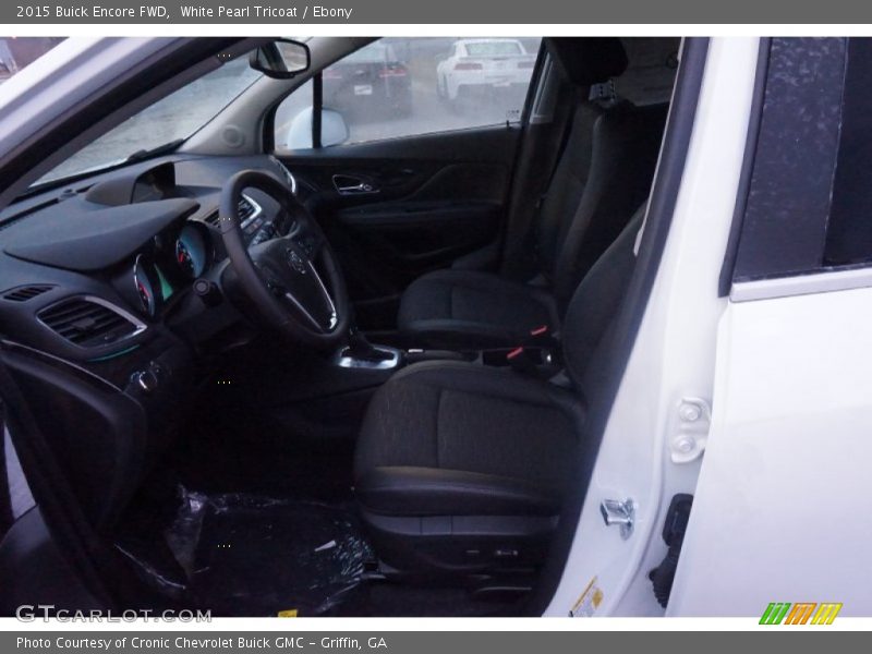White Pearl Tricoat / Ebony 2015 Buick Encore FWD