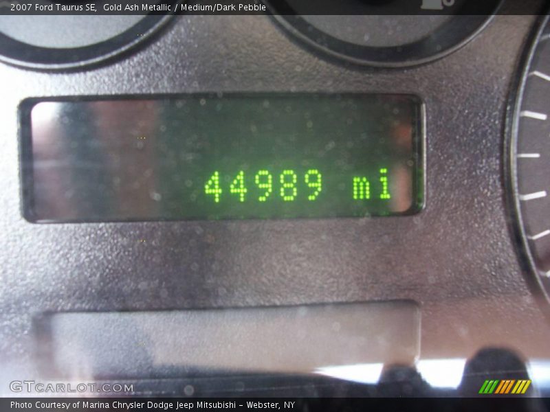 Gold Ash Metallic / Medium/Dark Pebble 2007 Ford Taurus SE