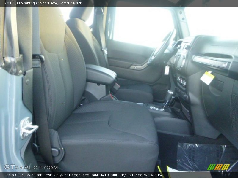 Anvil / Black 2015 Jeep Wrangler Sport 4x4