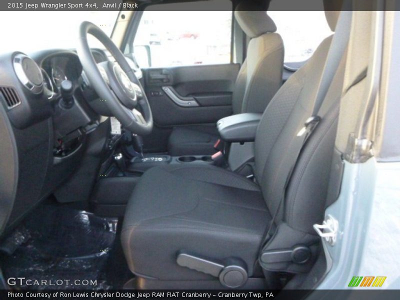 Anvil / Black 2015 Jeep Wrangler Sport 4x4