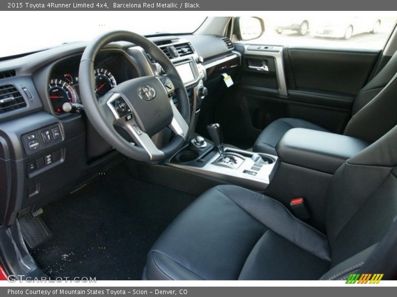 Barcelona Red Metallic / Black 2015 Toyota 4Runner Limited 4x4