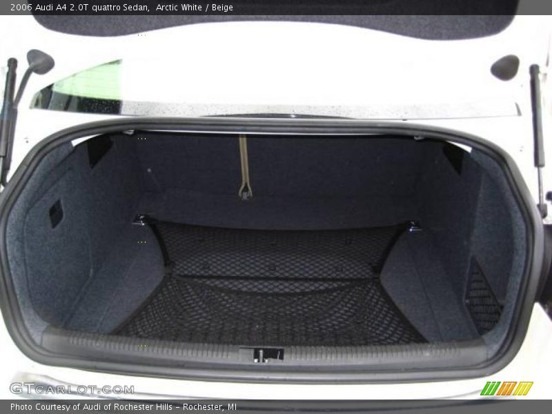Arctic White / Beige 2006 Audi A4 2.0T quattro Sedan