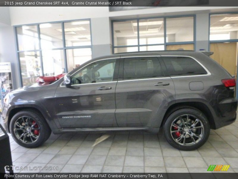 Granite Crystal Metallic / SRT Black 2015 Jeep Grand Cherokee SRT 4x4