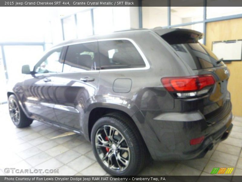 Granite Crystal Metallic / SRT Black 2015 Jeep Grand Cherokee SRT 4x4