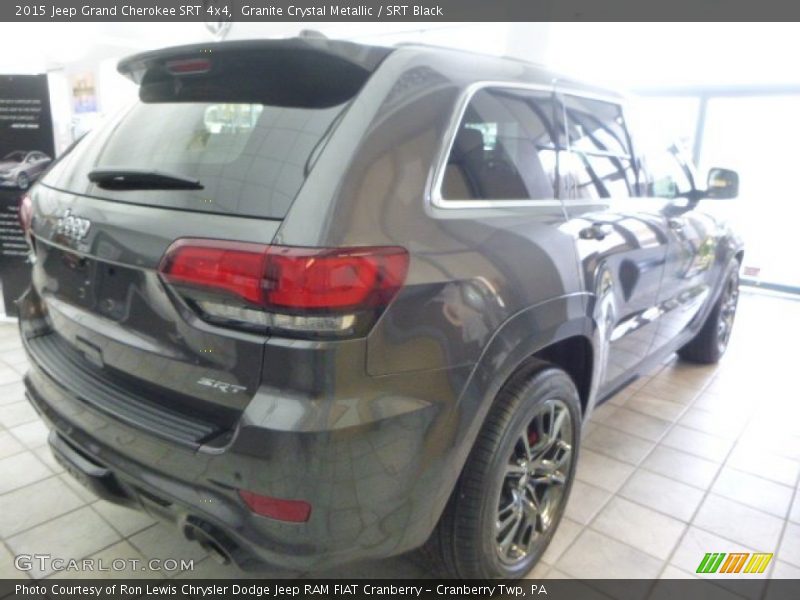 Granite Crystal Metallic / SRT Black 2015 Jeep Grand Cherokee SRT 4x4
