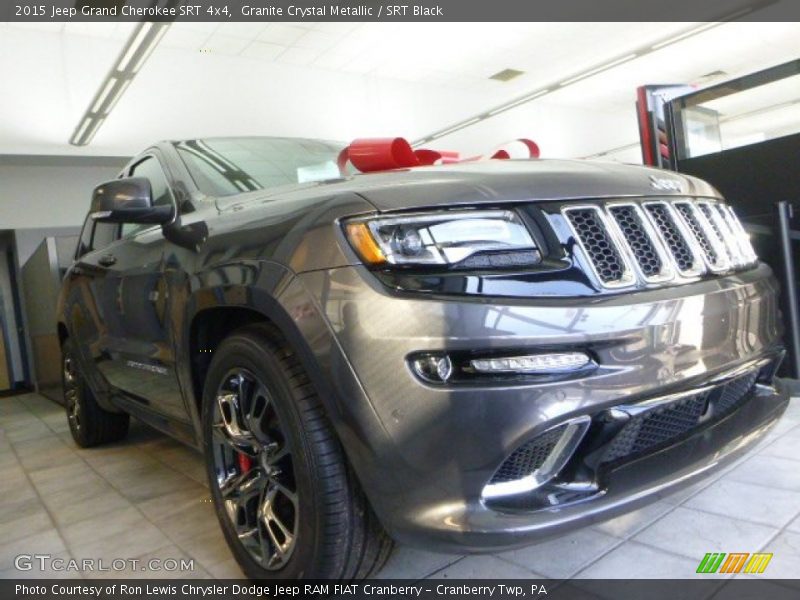 Granite Crystal Metallic / SRT Black 2015 Jeep Grand Cherokee SRT 4x4