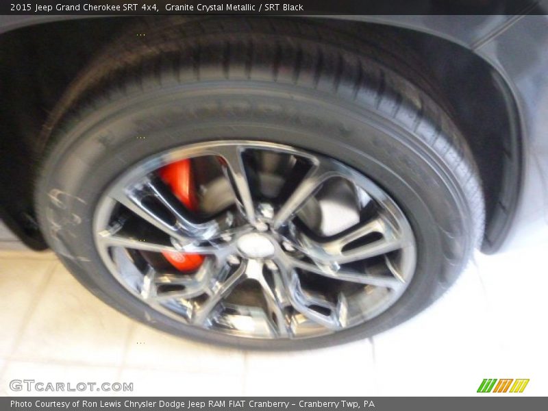 Granite Crystal Metallic / SRT Black 2015 Jeep Grand Cherokee SRT 4x4