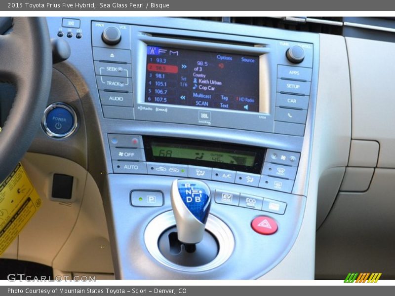 Controls of 2015 Prius Five Hybrid