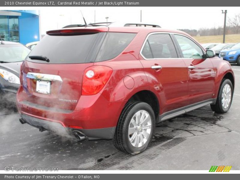Cardinal Red Metallic / Jet Black/Light Titanium 2010 Chevrolet Equinox LTZ